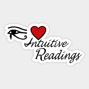 I Love Intuitive Readings Sticker